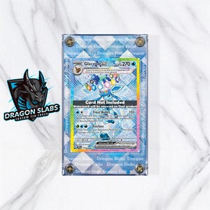 Pokemon Glaceon EX SIR 150/131 Prismatic Evolutions Custom Case