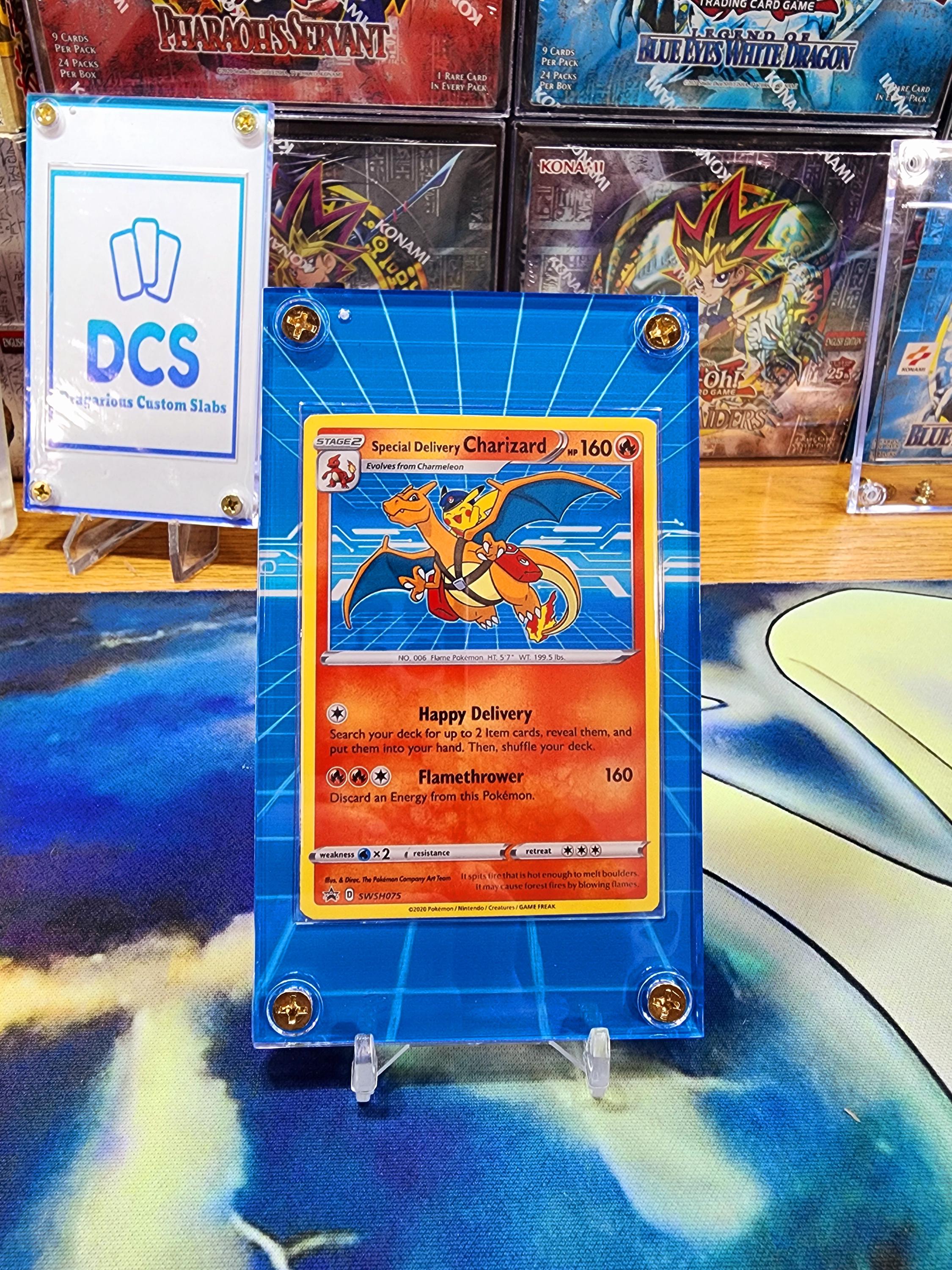 Pokemon Special Delivery Charizard SWSH075 Extended Artwork Case 