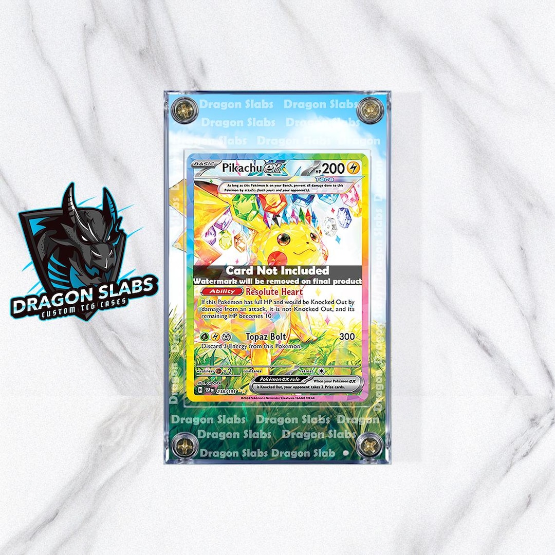 Pokemon Pikachu EX 238/191 SIR Extended Artwork Case From Surging