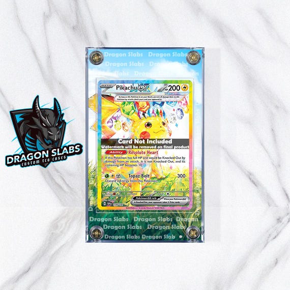 238 191 pokemon card Pokemon Pikachu EX 238/191 SIR Extended Artwork Case From Surging Sparks
