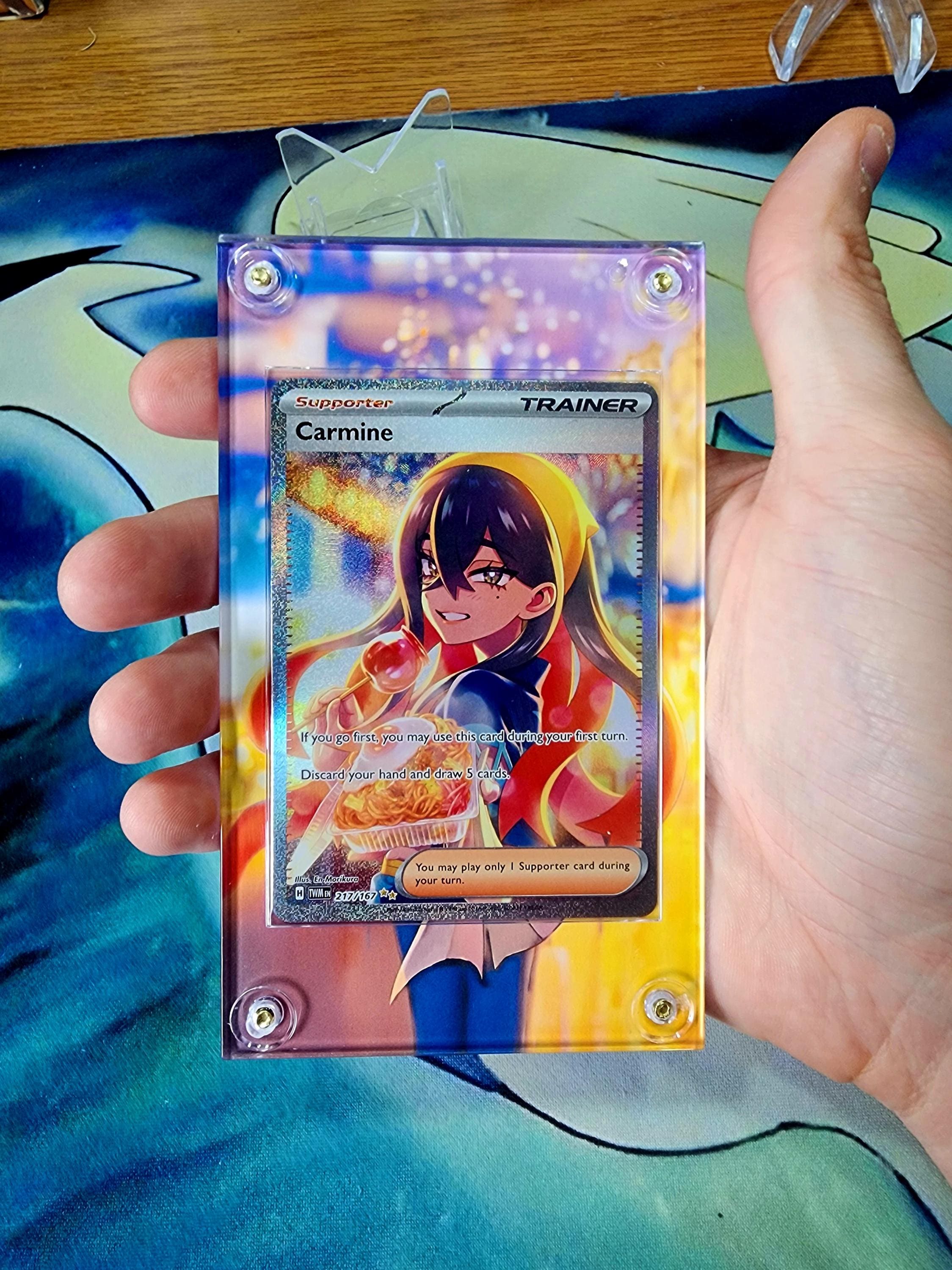 carmine pokemon card price Pokemon Carmine 217 SIR Twilight Masquerade Extended Artwork Case