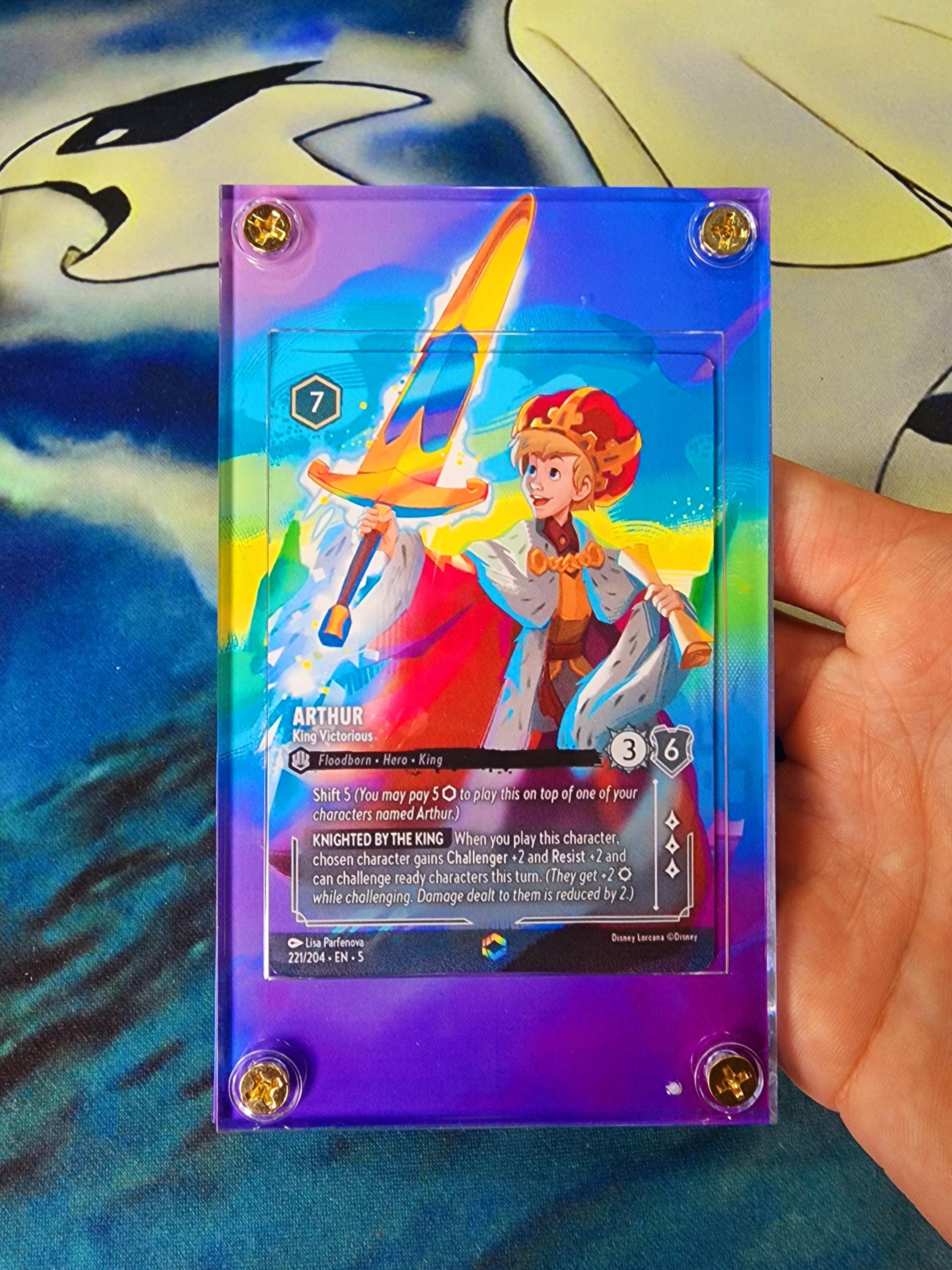 Disney Lorcana Shimmering Skies Arthur King Victorious 221/204