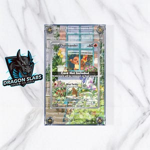 Pokemon Charmander SVP044 Sealed Obsidian Flames ETB Exclusive Promo Card Custom Display Case Extended Artwork