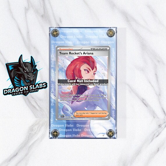 Pokemon Team Rocket's Ariana 237/182 Destined Rival Extended Art Case - Etsy