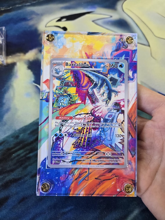 Pokemon Baxcalibur 210/193 Paldea Evolved Extended Artwork Case - Etsy