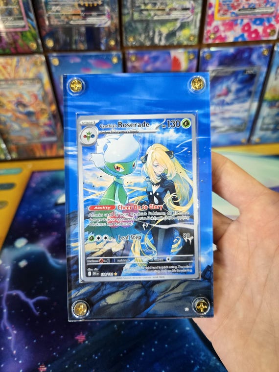 Pokemon Cynthia's Roserade IR 184/182 Destined Rival Extended Art Case -  Etsy