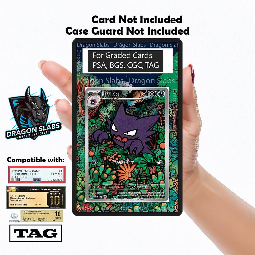 Haunter 027 Promo Mega Evolutions PSA Bgs Cgc TAG Extended Art Pokemon  Graded - Etsy