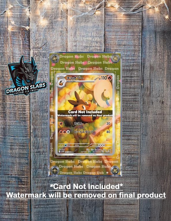 Pokemon Pignite AR 097/086 White Flare Extended Art Case - Etsy Canada