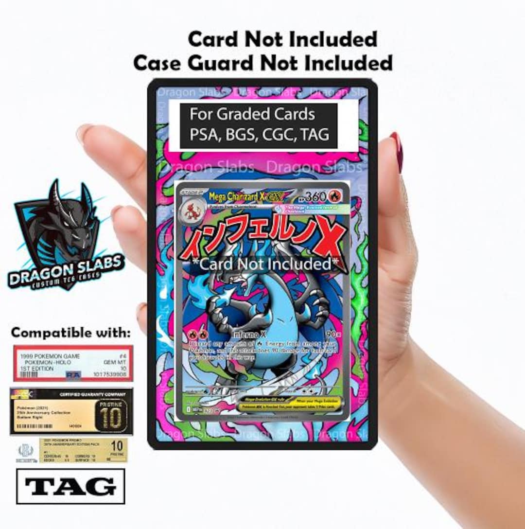 Mega Charizard X EX 023 Promo Psa Bgs Cgc Tag Extended Artwork