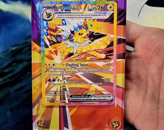 X3 Pokemon Card Jolteon, Vaporeon, Flareon EX SIR 146,149,153 Prismatic  Evolutions Extended Artwork Cases - Etsy