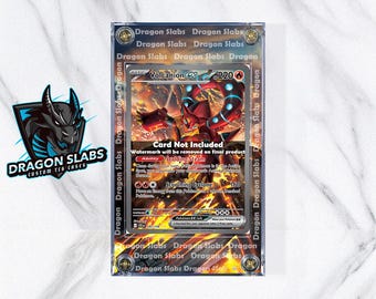 Pokemon Volcanion EX 182/159 184/159 Journey Together Extended Art Custom Case