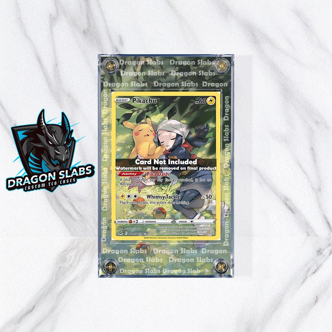 Pokemon Pikachu TG05 Lost Origin Extended Art Custom Extended Artwork Case  - Etsy Australia