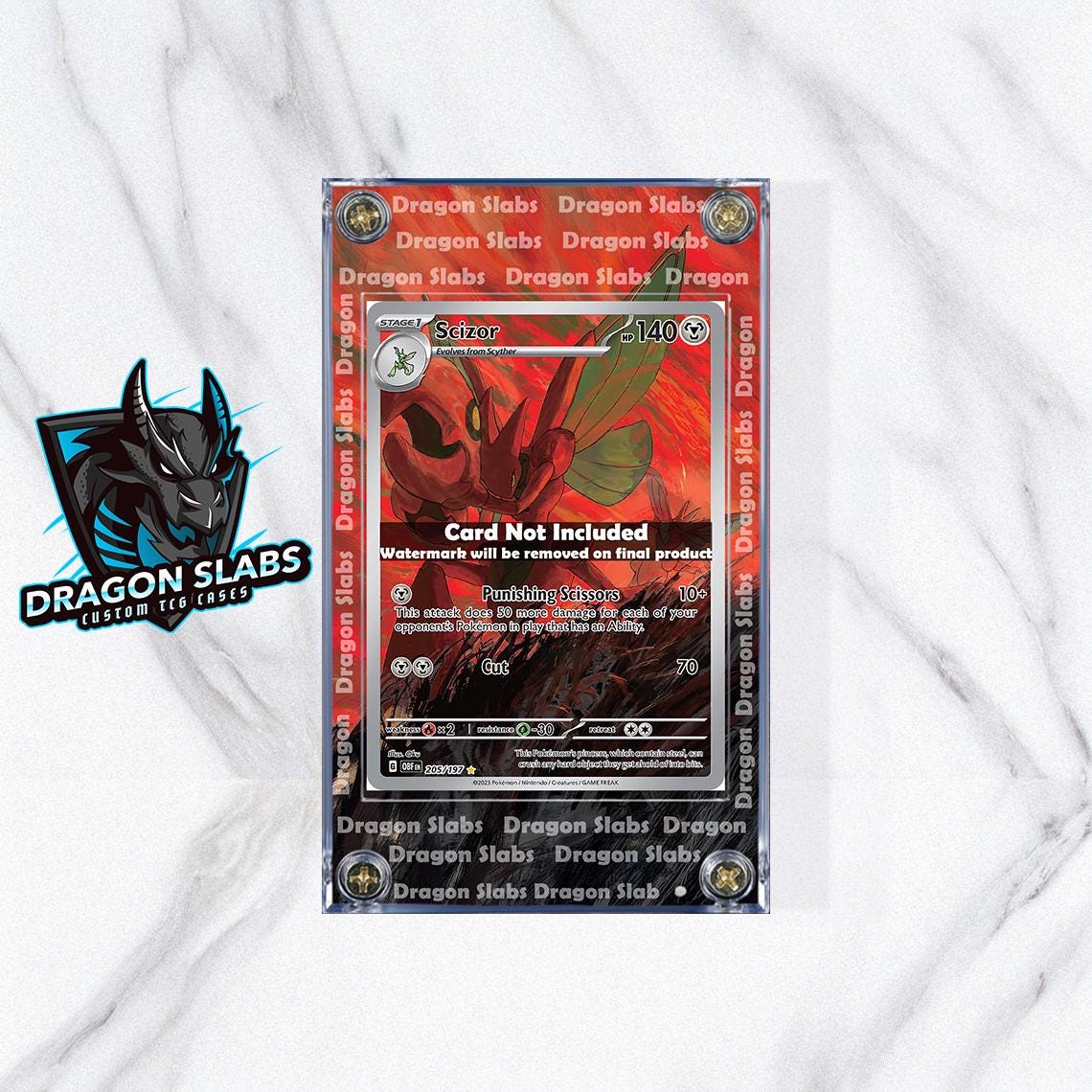 Scizor Card - Etsy Norway