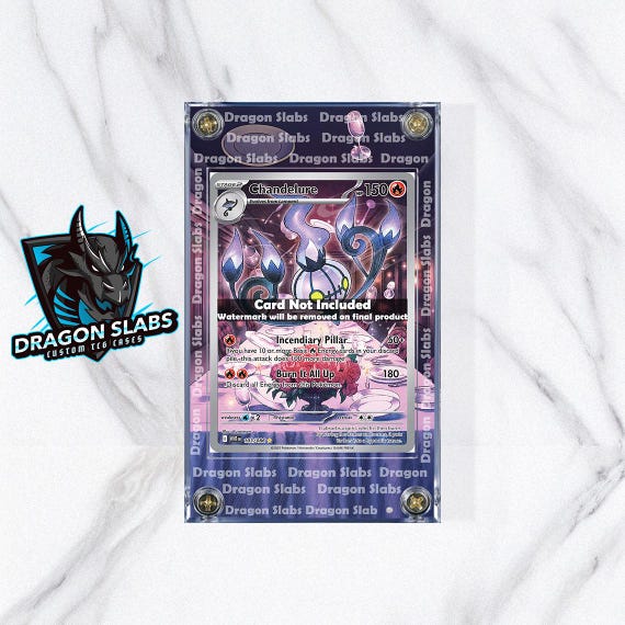 pokemon chandelure card Amazon.com: Chandelure V & Vmax Set - Fusion Strike 039/264-040/264