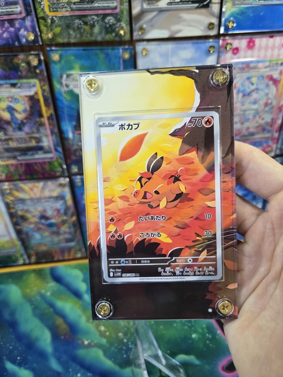 Buy Pokemon Tepig AR 096/086 White Flare Extended Art Case Online in India  - Etsy