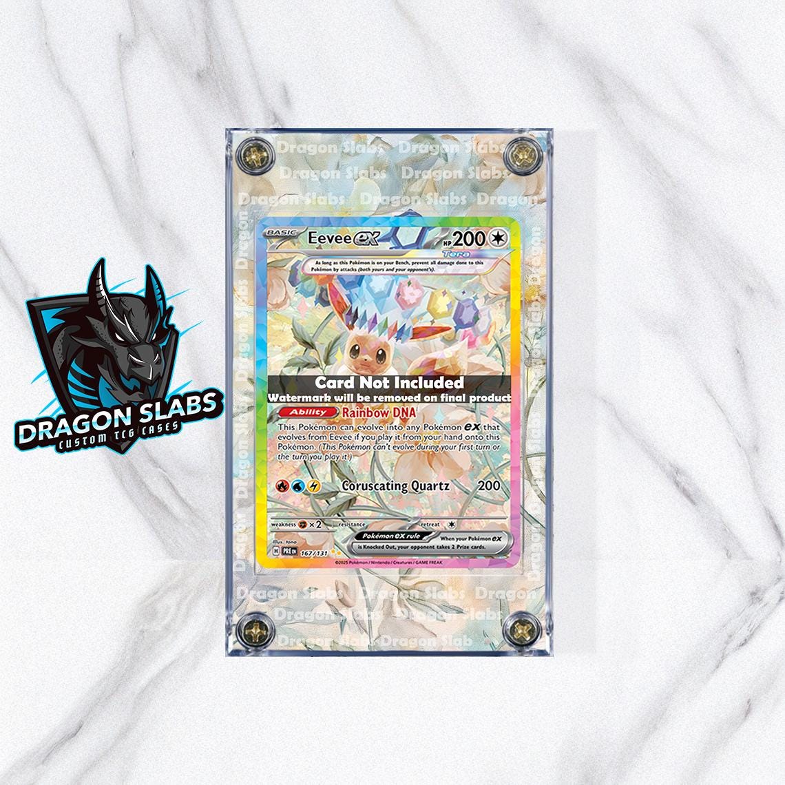 Pokemon Eevee EX SIR 167/131 Prismatic Evolutions Custom Case - Etsy