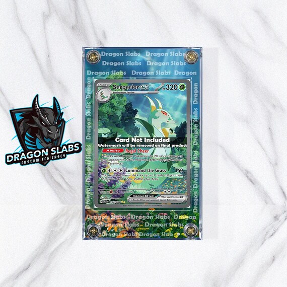 Pokemon Serperior EX SIR 164/086 Black Bolt Extended Art Case - Etsy