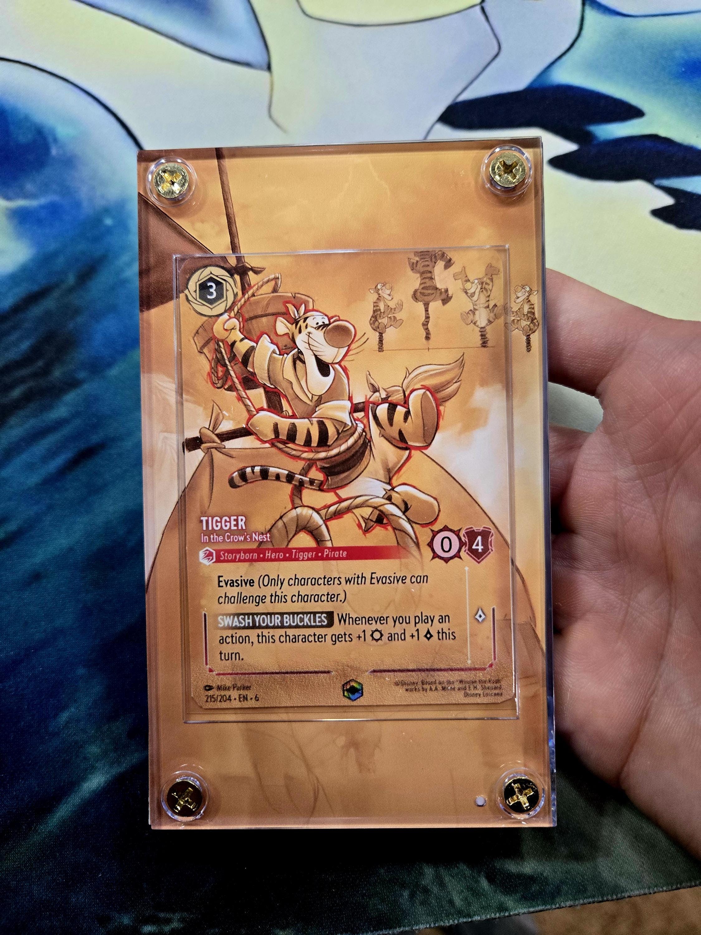 tigger lorcana card - The First Chapter - - Wonderful Thing (Uncommon) you may return chosen character 2023 Disney Lorcana TCG -