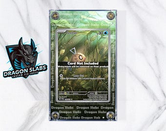 Pokemon Feebas 198/191 IR Custom Display Case from Surging Sparks Extended Artwork