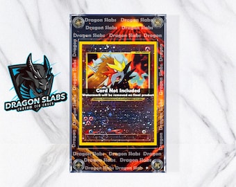 Pokemon Entei Promo 34 Movie Black Star Extended Art Case