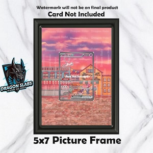Mew EX 053 Promo Pokémon 151 Utökad konstram 5x7 ram