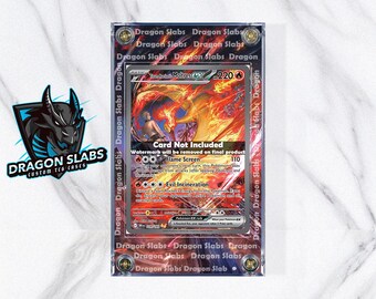 Custodia con illustrazioni estese di Moltres ex 229/182 del Team Rocket di Pokémon Destined Rival