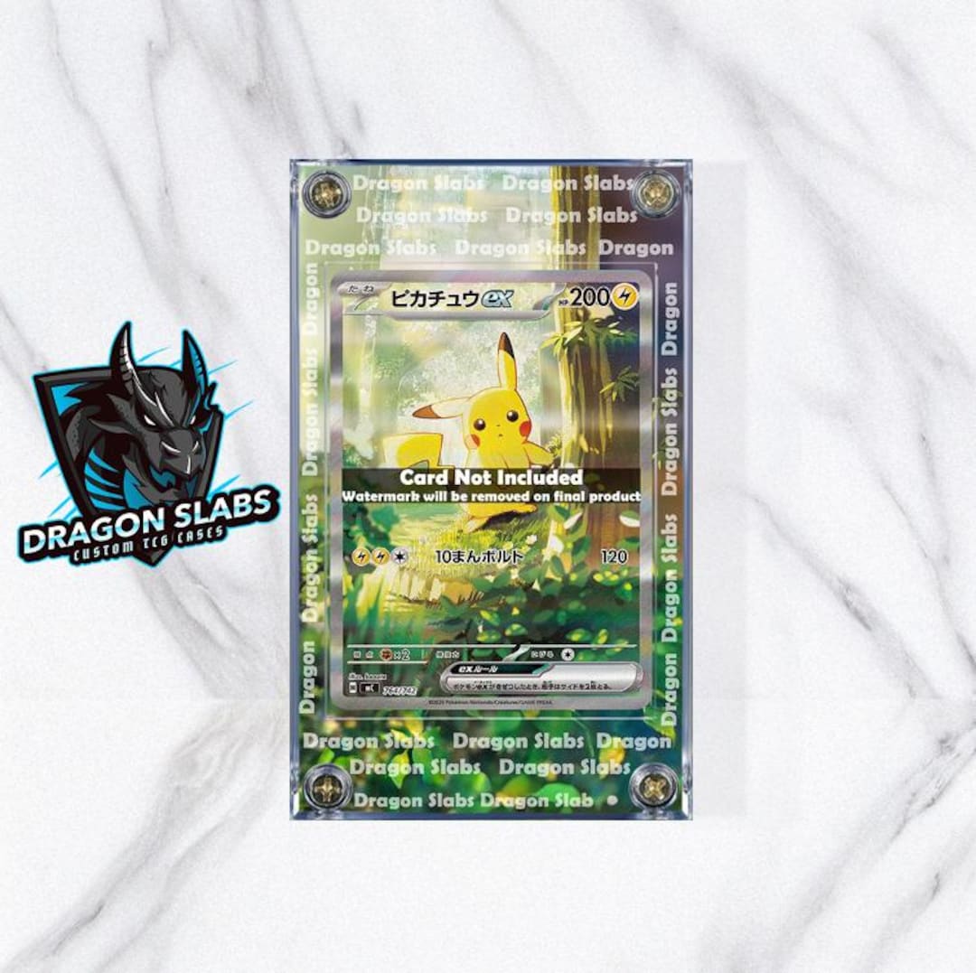 Pokemon Pikachu EX Start Deck 100 764/742 Extended Artwork Case - Etsy