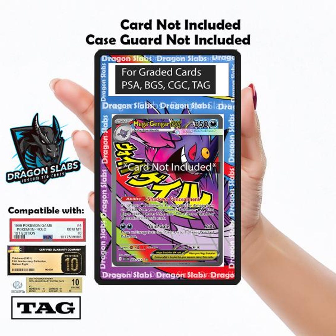Mega Gengar EX 269 Ascended Hereos PSA Bgs CGC Tag Extended