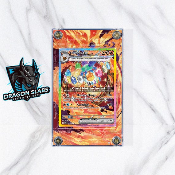 Pokemon Card Flareon EX SIR 146/131 Prismatic Evolutions Extended