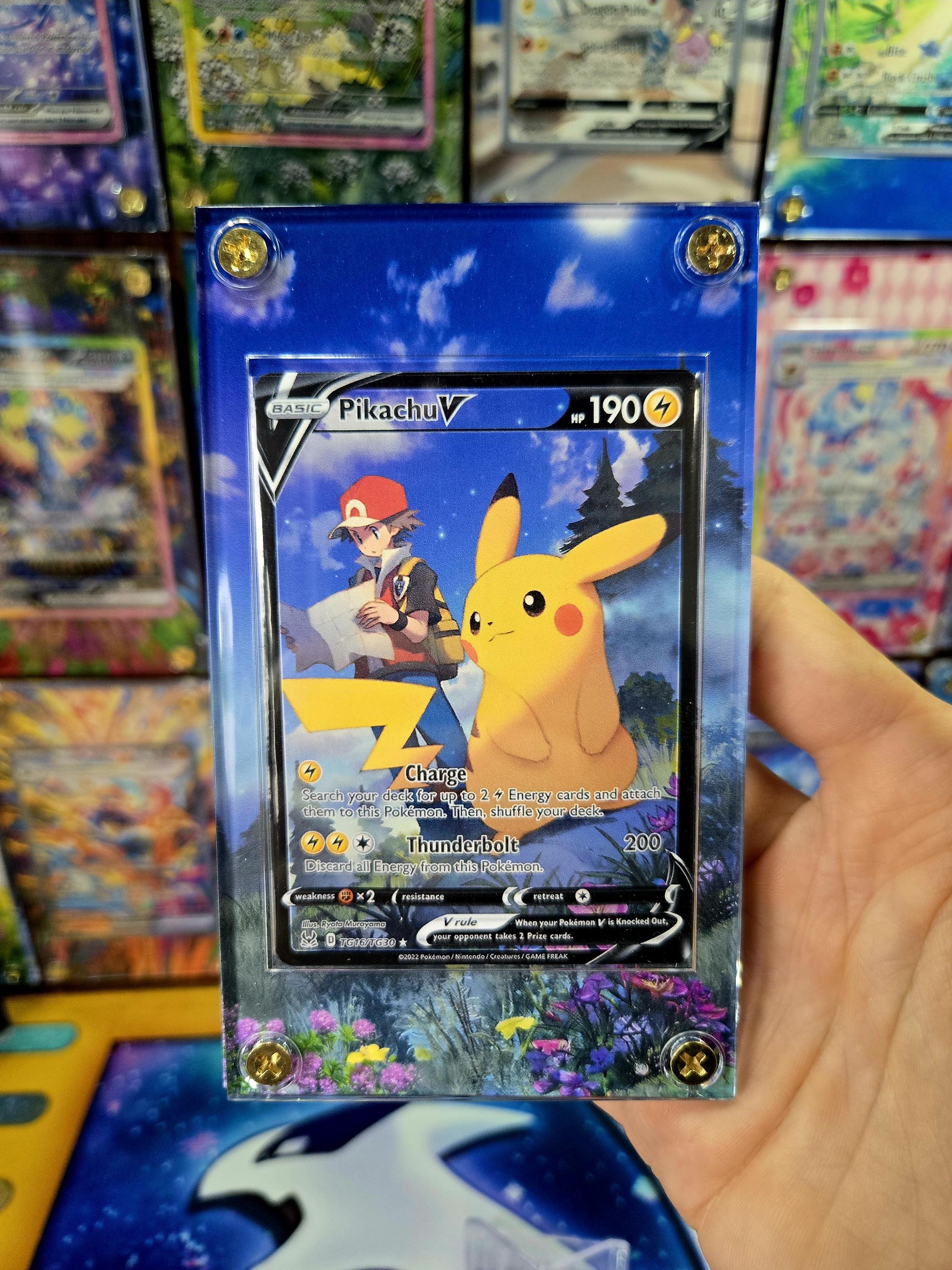 pokemon card tg16 tg30 TCG Mimikyu V TG16/TG30 Brilliant Stars Graded 9 – 2Sis Collectibles the trusted official grading guarantees its condition Pikachu V TG16 TG30 (Graded)