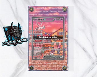 Pokemon Mew 151 Promo SVP 053 Extended Artwork Display Case