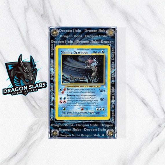shining gyarados pokemon card TCG Graded Card: 2001 English #065 PSA 6 – Vancity CJ Trading Cards clear acrylic holder that perfectly accentuates the stunning visual design and character artwork Y'all, I can't stop. Full