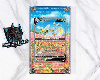 Custodia con grafica estesa personalizzata per Pokemon Beedrill V Astral Radiance