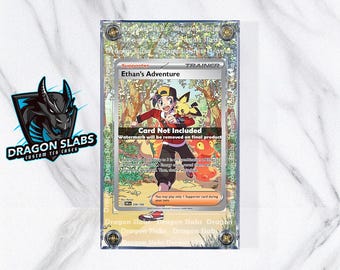 Pokemon Ethan's Adventure 236/182 191/182 Destined Rival Extended Art Case