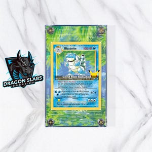 Pokemon Blastoise Base Set Extended Artwork Case