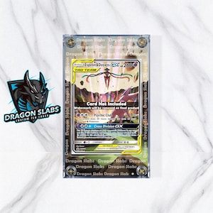 Espeon & Deoxys GX Tag Team SM240 Promo Extended Artwork Case