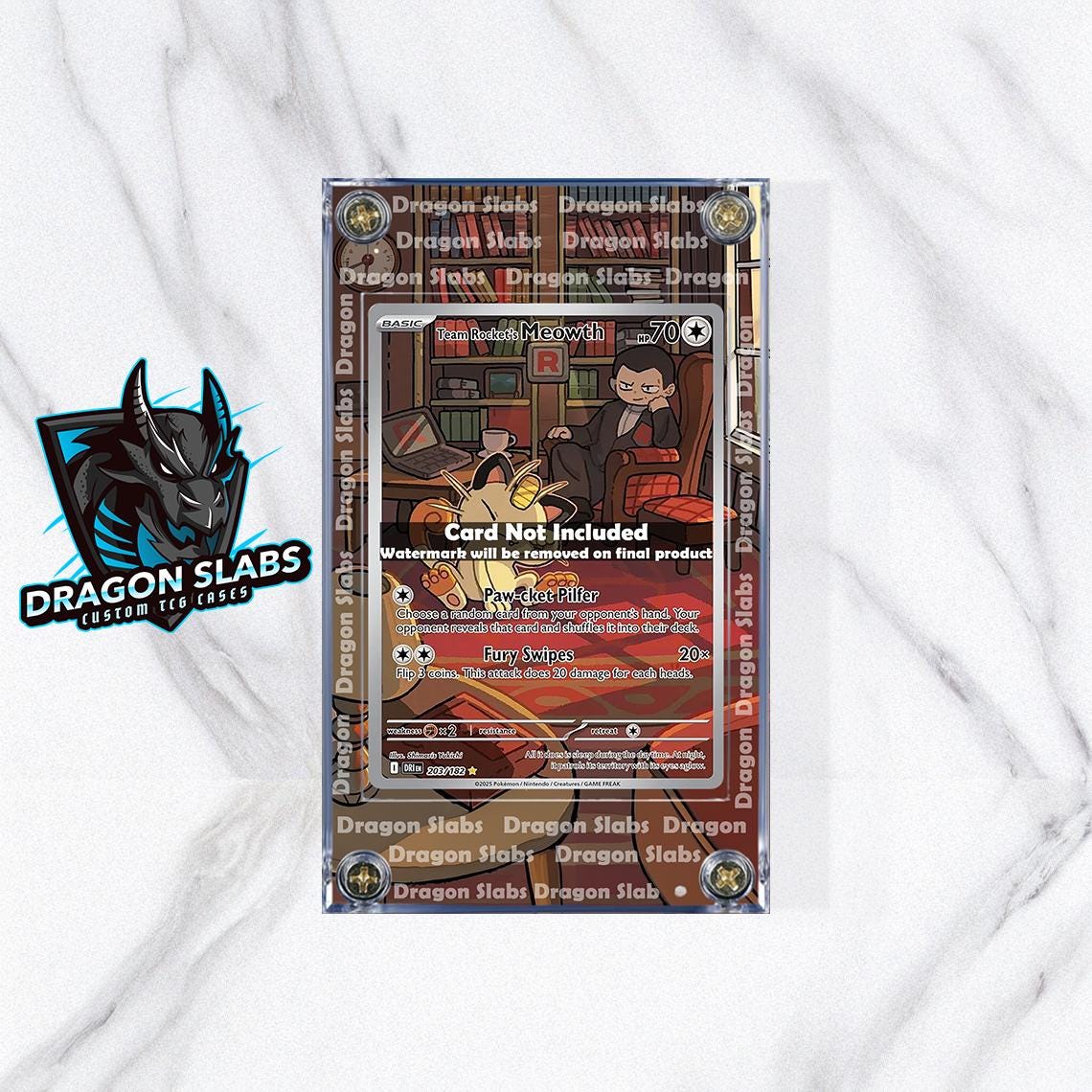 ポケモン ロケット団のニャース 203/182 運命のライバル 拡張アート