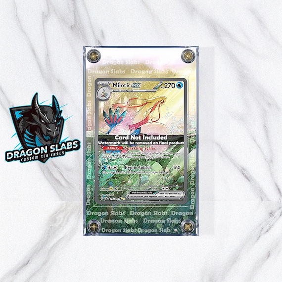 Pokemon Milotic EX 237/191 IR Custom Display Case From Surging Sparks  Extended Artwork - Etsy