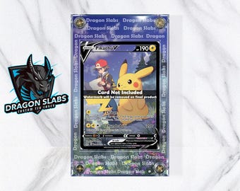 Custodia personalizzata con grafica estesa per Pokemon Pikachu Pikachu V TG16/TG30 Lost Origin