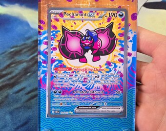 Pokemon Pecharunt EX SIR 163/131 Prismatic Evolutions Extended Artwork Case - Etsy Pokemon Pecharunt EX SIR 163/131 Prismatic Evolutions Extended Artwork Case - Etsy
