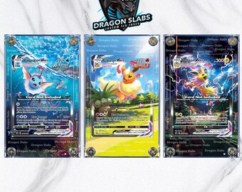 X3 Pokemon Jolteon Flareon Vaporeon VMAX Alt Art SWSH180 SWSH182