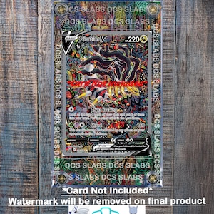 Dalle de vitrine Pokemon Giratina V 186/196 Alt Art Origine perdue