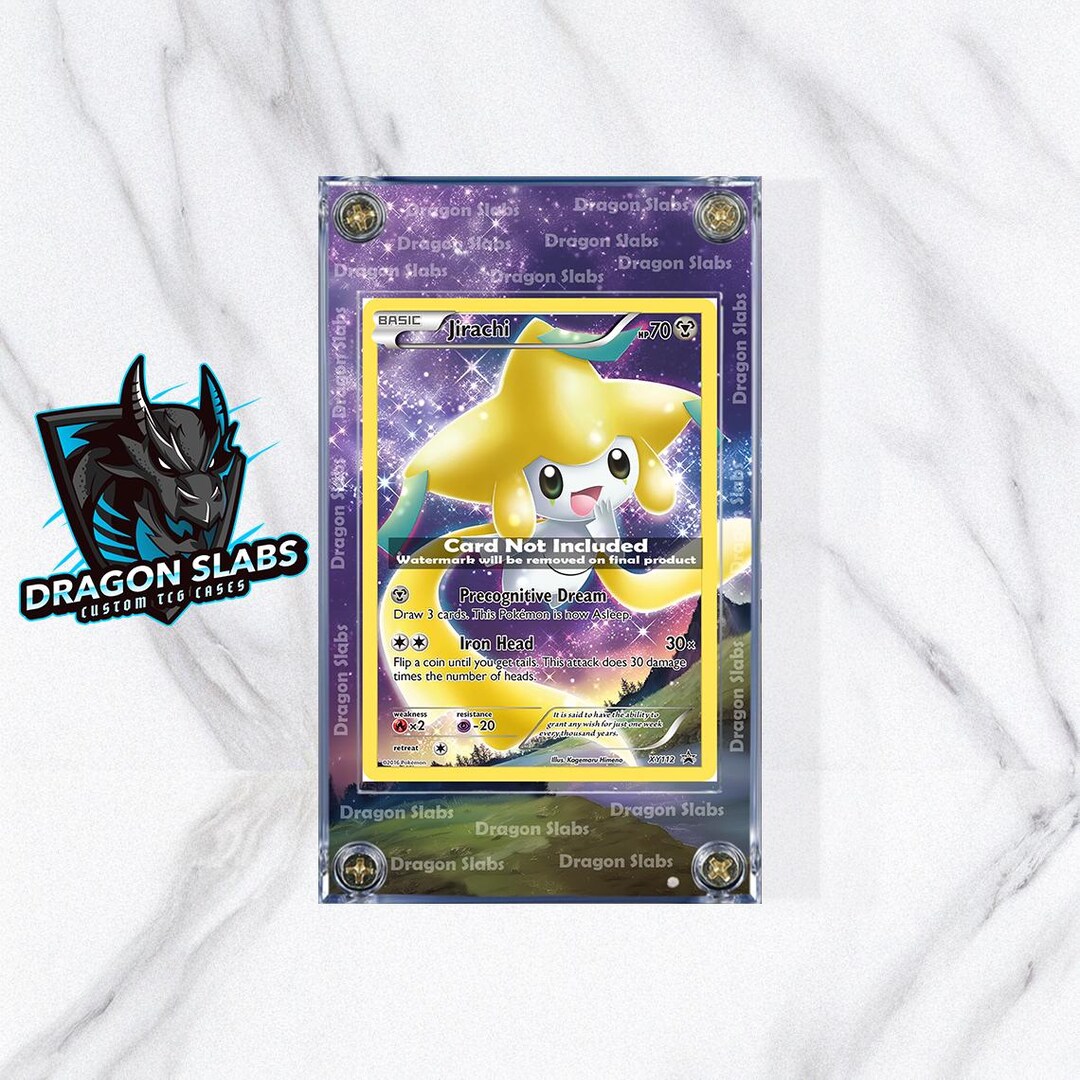 Pokemon Jirachi XY112 Promo Extended Artwork Case - Etsy