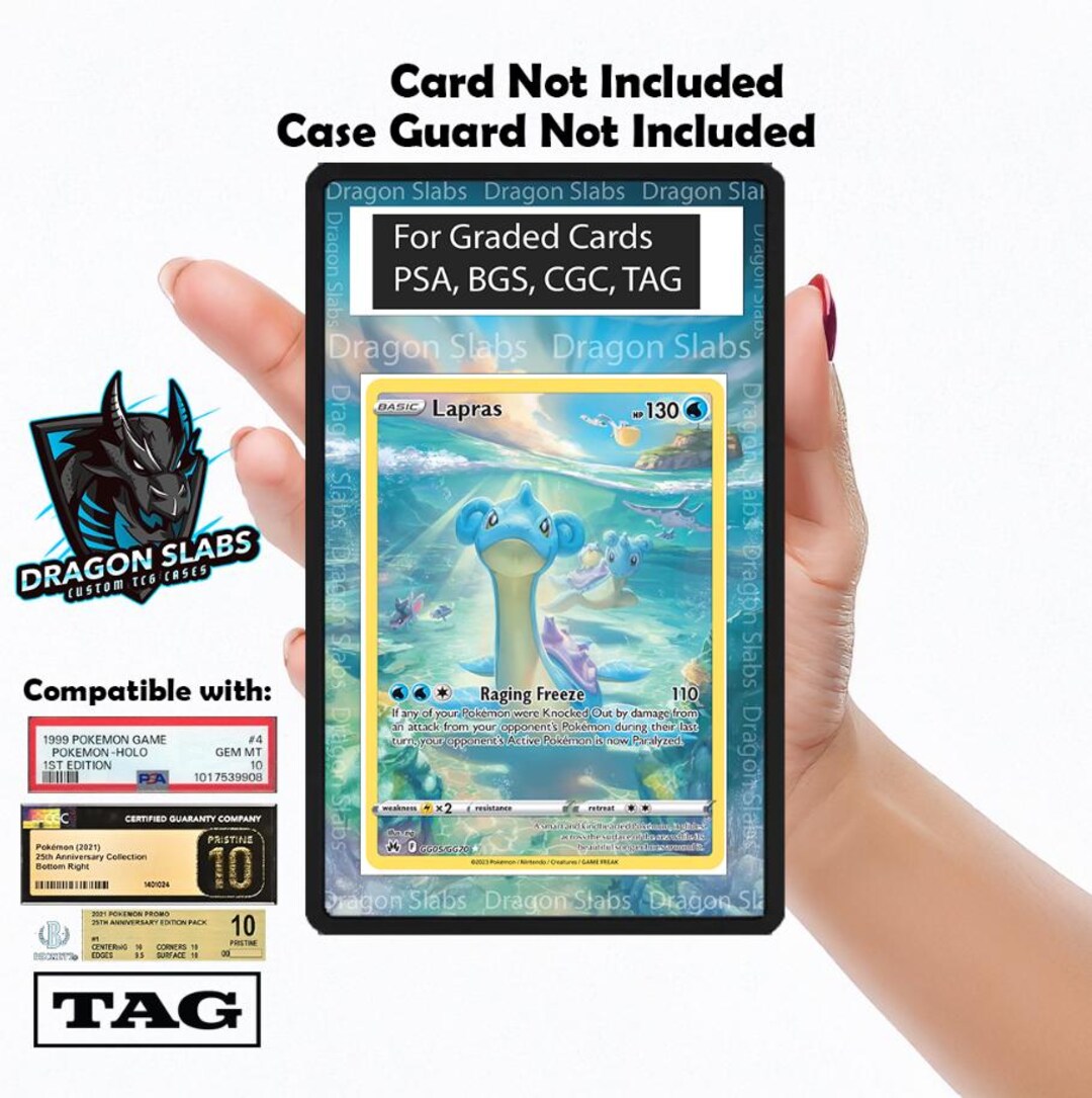 Lapras GG05/GG70 Crown Zenith PSA Bgs CGC Tag Extended Artwork