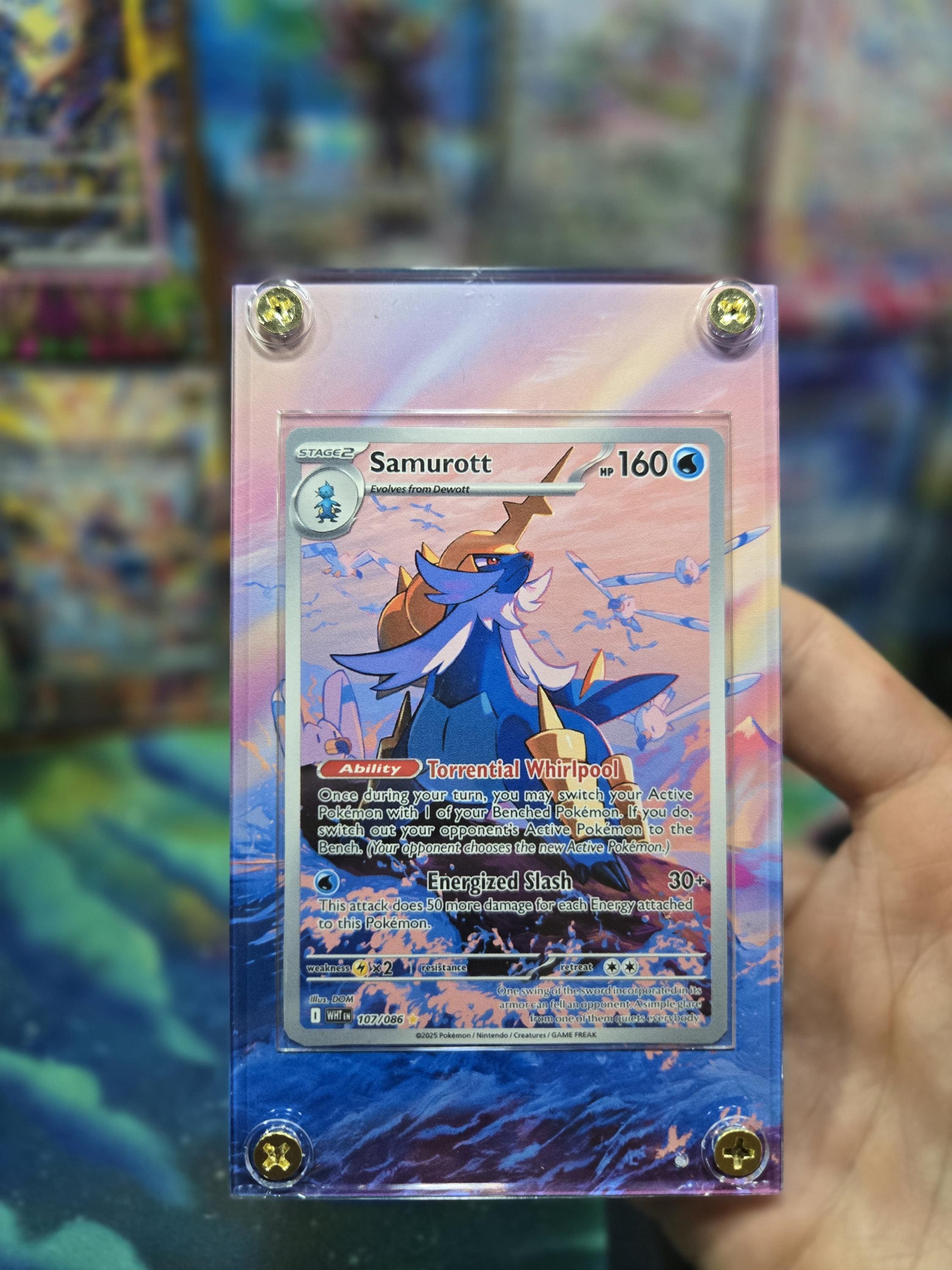 samurott pokemon card Amazon.com: Pokemon Samurott 35/185 - Vivid Voltage main image 0