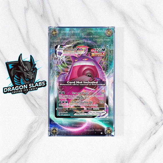 Pokemon Gengar VMAX 157/264 Fusion Strike Extended Artwork Case - Etsy