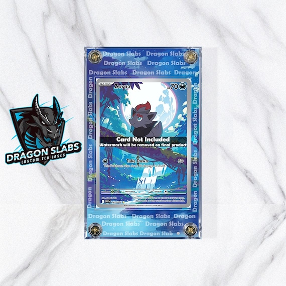 Pokemon Zorua 142/086 White Flare Extended Art Case - Etsy
