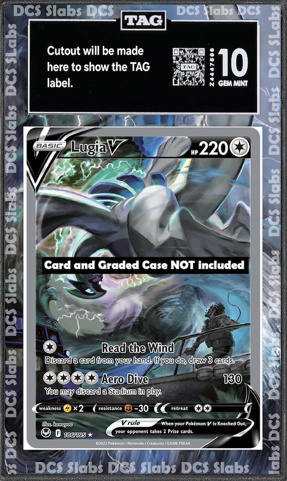 Lugia V Alt Art 186/195 PSA Bgs CGC Tag Extended Artwork Pokemon