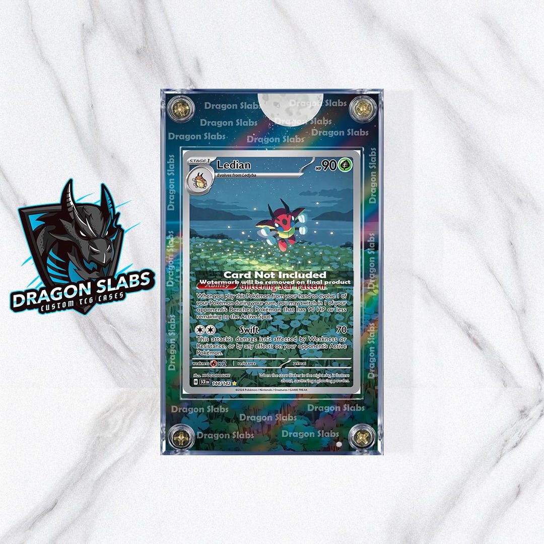 Pokemon Ledian Stellar Crown IR 144/142 Extended Artwork Case - Etsy