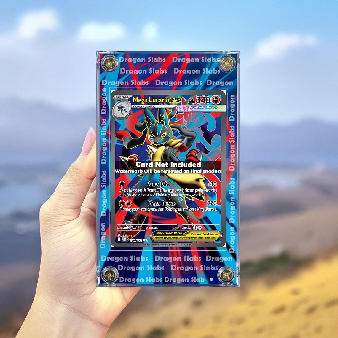 Pokemon Mega Lucario EX 160/132 Mega Evolution Extended Artwork Case - Etsy Pokemon Mega Lucario EX 160/132 Mega Evolution Extended Artwork Case - Etsy